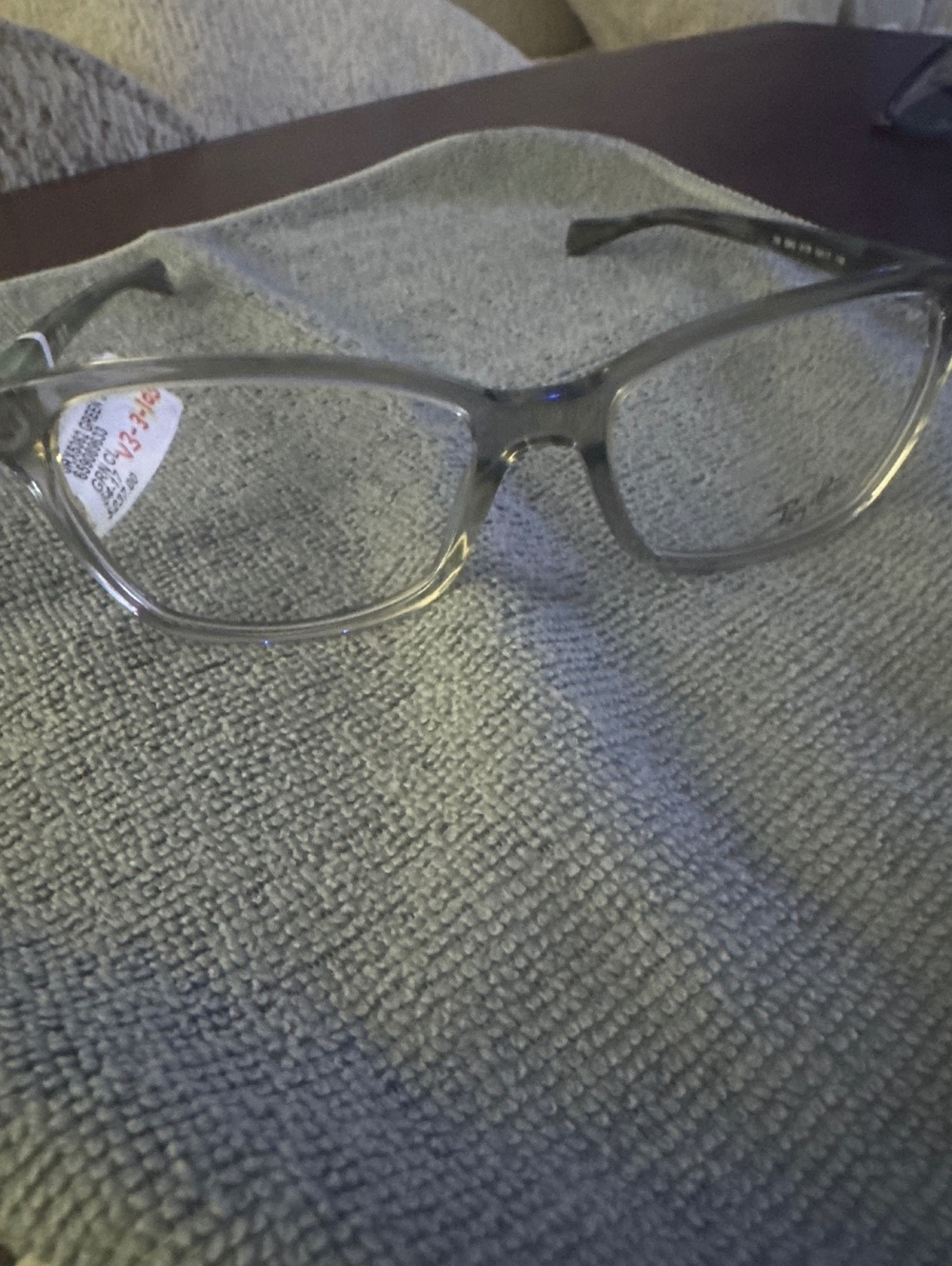 Ray-Ban Clear Frame Prescription Glasses 54-17 GRN CLV3
